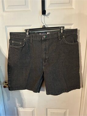 Y2K Faded Glory Black Men's Denim Shorts